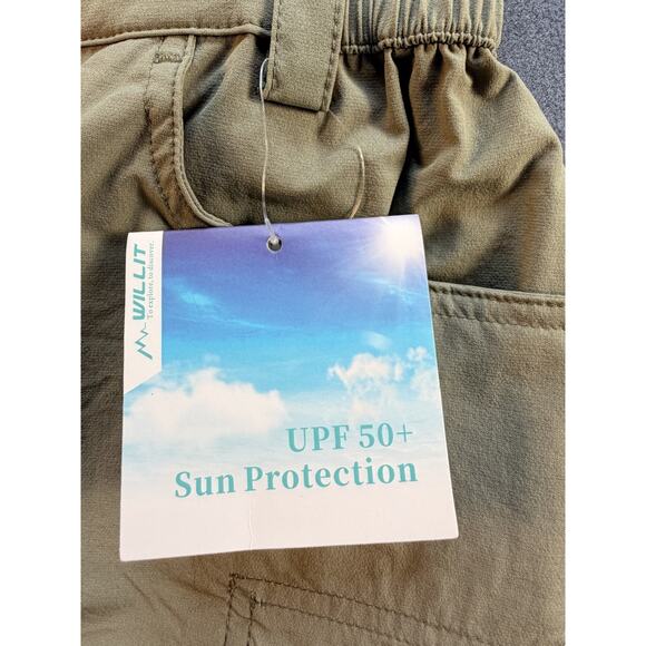 Willit Hiking/Golf Shorts Green Womens LG NWT - Picture 6 of 9